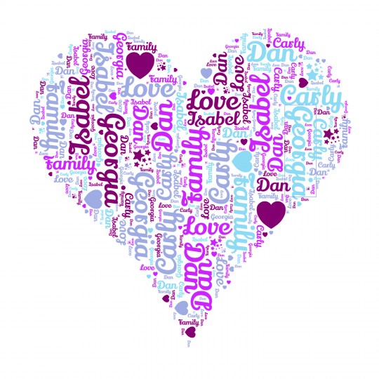 Word Art Canvas Prints From £11 Print wordart on canvas prints