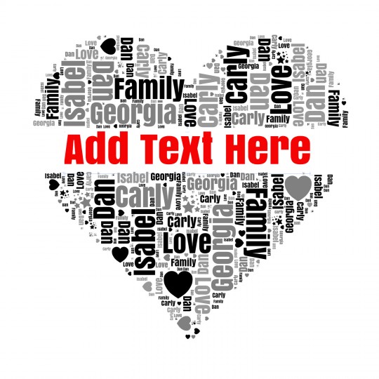 Word Art Canvas Prints From £11 Print wordart on canvas prints